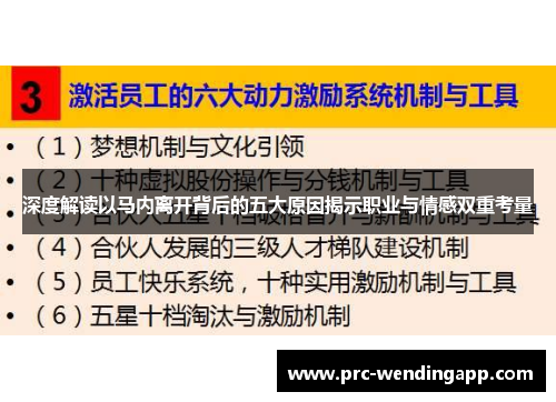 深度解读以马内离开背后的五大原因揭示职业与情感双重考量 深度解读以马内离开背后的五大原因揭示职业与情感双重考量